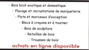 L'atelier de bois